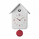 Guzzini - QQ, Kuckucksuhr mit Pendel - Weiß, 24,8 x 12 x h39 cm - 16860208