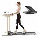 WALKINGPAD Z1 Laufband Klappbar, Walking Pad 1-6 km/h mit Fernbedienung und LED-Anzeige, Kompaktes und Leises Laufband Schreibtisch für Zuhause Büro
