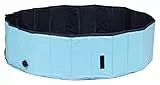 TRIXIE Piscine 80x20cm - Bleu clair et bleu - Pour chien