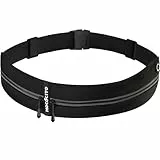MOCOCITO Laufgürtel für Handy, Lauftasche, Hüfttasche für Jogging, Sport Jogging Gürtel, Running Belt, Fitnessgürtel, Handytasche, Geeignet für Mobiltelefone verschiedener Modelle und Größen(Schwarz)