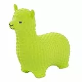 GERARDO'S Toys Hüpftier Hüpfball Alpaka Grün - Hüpftiere ab 1 Jahr und ab 2 Jahre - Aufblasbare Tiere Spielzeug Draussen oder Drinnen für Kleinkinder ab 12 Monaten