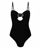 Hunkemöller Cabo Shaping Badeanzug - Black - L