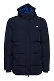 FQ1924 FQHubert Herren Winterjacke Herrenjacke Jacke Warm gefütterte Jacke mit Kapuze Regular Fit, Größe:XL, Farbe:Navy Blazer (193923)