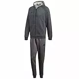 adidas Herren Sweatanzug Core 18 Dk Grey Heather/Black S