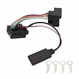 Akozon Fahrzeug-Audio-Hilfsadapter, Autoradio, Bluetooth 5.0 AUX-Adapter, Audiokabel, Handy, Auto, Ersatzzubehör, Passend für Mondeo 2005-6000 CD MP3