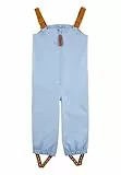 Sterntaler Regenhose ungefüttert Uni - Kinder Regenhose wasserdicht - Jungen Matsch- und Buddelhose mit verschweißten Nähten und elastischen Hosenträgern - robuste Regenbekleidung - blau, Größe 86