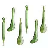 PAMINGONO Teiliges Akupressur Massage aus Harz und Bienenwachs Ergonomische Triggerpunkt Sticks für Gesicht Rücken Nacken und Muskelentspannung Tragbar und Handlich Fördert Durchblutung und