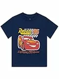 Disney Tshirt | Cars T Shirt | Lightning Mcqueen Tshirt | Baumwolle T-Shirts Für Jungen | Blau 116
