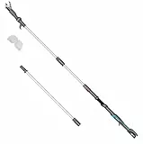 Gardena Akku-Teleskop-Baumschere HighCut 360/18V P4A Ready-to-Use Set: Astschere mit Teleskopstiel für Zweige in bis zu 5 m Höhe, schwenkbarer Schneidkopf, ergonomischer Griff, LED-Anzeige (14776-20)