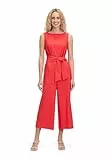 Betty Barclay Damen Jumpsuit mit Eingrifftaschen Poppy Red,42