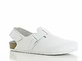 Oxypas BiancaS3601wht Bianca SRC Bio Arbeitsschuhe mit Riemen, weiß, 39 EU