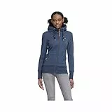 Ragwear NESKA Zip Damen Frauen Kapuzenjacke,Zip Hoodie,Kapuzenpullover,Sweatjacke,warm,Blau,L