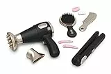 Smoby Toys - My Beauty Frisier-Set für Kinder - Haar-Styling-Spielzeug mit batteriebetriebenem Föhn, Bürste & Zubehör - zum Spielen ab 3 Jahren