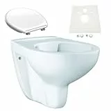 GROHE WC spülrandlos inkl. WC Deckel HGMBAD mit Absenkautomatik abnehmbar