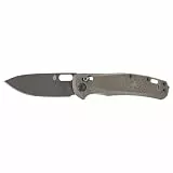 Gerber Taschenklappmesser mit Taschenclip, Scout, Mit Micarta-Griff und Glasbrecher, Klingenlänge: 8,2 cm, Grün, Rostfreier 440A Stahl, 1064583