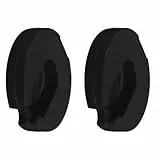 LOORGVEL 2 Stück Beschwerte Lampenfüße 9cm Rund aus Eisen Stabiles Gewicht für Stehlampen und Tischlampen im Wohnzimmer Teppich und Schreibtisch