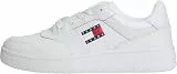 Tommy Jeans Damen En0en02933 Sneaker, Weiß, 39 EU