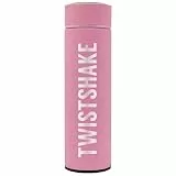Twistshake Heiß- oder Kaltisolierflasche – 420 ml | Edelstahl-Wasserflasche mit Doppelschicht-Vakuum | Isolierung bis zu 10 Stunden | BPA-freie isolierte Thermoskanne | Pastellrosa