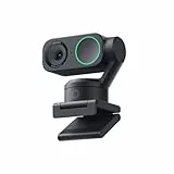 Insta360 Link 2 Standard Bundle - 4K Webcam für PC/Mac, 1/2' Sensor, KI-Tracking, HDR, Mikrofon mit KI-Geräuschunterdrückung, Gestenkontrolle für Streaming, Videoanrufe, Gaming, kompatibel mit Zoom