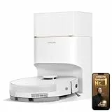 dreame D20 Pro Plus Saugroboter, 13.000 Pa Saugkraft, DuoBrush für Tierhaare, Eckenrein, Selbstentl, Hindernisverm. m. LDS-Navigation & Laser, saugt und wischt, Hartböden & Teppiche, 5.200 mAh Akku