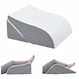 HAVARGO Beinlagerungskissen & Kniekissen 2-in-1 Beinkissen, Beinkeile zum Anheben bei Schwellungen, Durchblutung, höhenverstellbares Schaumstoff-Beinkissen