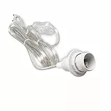 Mextronic E14 Lampenfassung mit Schalter Netzkabel 3,5m 350SW transparent