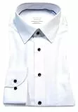 ETERNA Modern Fit Hemd Business unifarben (DE/NL/SE/PL, Kragenweite, 44, Regular, Regular, Weiß F2)