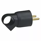 Legrand - Fiche 2P+T - 16 A - Schwarz