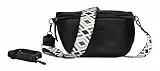 TOM TAILOR Denim Mena Damen Umhängetasche Crossbody Bag Mittelgroß Schwarz