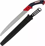 Spear & Jackson 4968PS Razorsharp Große Astsäge mit festem Griff und Abdeckung, Rot