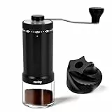 Originaler Hersteller der manuellen Kaffeemühle mit 60 g Kapazität. Tragbare Handmühle mit 40 Mahlstufen & konischem Keramikmahlwerk für Espresso, Filterkaffee, Camping, Reisen – ideal als Geschenk