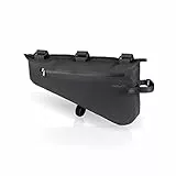 XLC Unisex – Erwachsene Rahmentasche wasserdicht Packtasche, schwarz, 1size