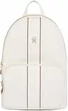 Tommy Hilfiger Damen Rucksack Poppy Mittelgroß, Elfenbein (Ecru Corp), Einheitsgröße