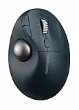 Kensington Pro Fit Ergo TB550 Trackball-Maus, wiederaufladbar Batterie, kabellose Bluetooth Maus, ergonomischer 34-mm-Trackball mit 4D-Scrollring, aus bis zu 51% recyceltem Kunststoff (K72196WW)