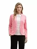 TOM TAILOR Damen 1038703 Basic Ottoman Blazer mit Taschen, 15116 - Bright Rose, XS