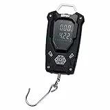 Rapala - 25kg RCD Digital Scale - Angelzubehör Fischwaage - Maximal unterstütztes Gewicht von 25kg - Leicht ablesbares LCD-Display - Anzeige in kg & lb - Kompaktes batteriebetriebenes Modell - Schwarz