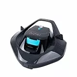 AIPER Kabelloser Poolroboter, Poolsauger mit 90 Min Laufzeit, LED-Anzeige & Selbstpark-Funktion, Ideal für Aufstellpools bis 80 m²