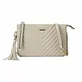 Gladdon Kleine Umhängetaschen für Damen Cross Schultertaschen Clutch Umhängetasche Frauen Cross-body-Taschen Sling Messenger Bag Cossbody Handytasche(Grau)