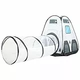 Pop Up Spielzelt Raumstation mit Kriechtunnel