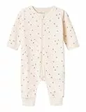 NAME IT Baby - Mädchen Nbfnightsuit Zip Buttercream Hearts Noos, Buttercream, 98