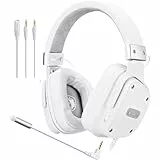 SADES Snowwolf SA-722S Gaming Headset White, weiß, 18,5cm x 9cm x 26,5cm