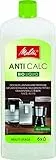 Melitta Anti Calc Bio Flüssigentkalker – Entkalker für Kaffeevollautomaten & Espressomaschinen, Bio-Entkalker für Kaffeemaschinen, entfernt Kalkablagerungen, 250 ml