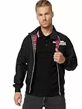 Lonsdale Herren Jacke schmale Passform ACTON XL, Black