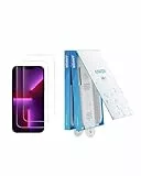 Anker Displayschutzfolie, blasen- und staubfreies HD Panzerglas, Schutzfolie für iPhone, langlebig und sturzsicher mit 9H Härte, einfache Installation, exklusiv für iPhone 13Pro Max/14Plus (2er-Pack)