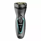 Cecotec Rotierender Rasierer Bamba PrecisionCare Titanium PerfectCut. Titanbeschichtigung mit 3D-Bewegung, Lithiumbatterie, die bis zu 40 Minuten ununterbrochenen