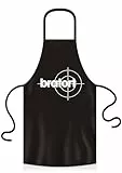 YORA Grillschürze für Männer lustig - Vatertagsgeschenk inkl. BBQ-Urkunde - lustige Geschenke zum Vatertag - Geschenkideen Papa & Opa (Bratort) (Bratort)