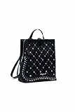 Desigual Rucksack Freizeitrucksack Yankee Metal Patch Sumy Mini Backpack Black schwarz