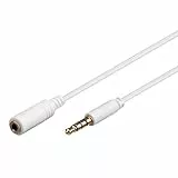 Goobay 62360 AUX Verlängerungskabel – Audiokabel – Verbindungskabel – Klinkenkabel – Klinke 3,5mm Stecker (4-Pin, Stereo)  Buchse 3,5 mm Stecker (4-Pin, Stereo)