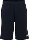 FILA Men's LUSCIANO Sweat Shorts, Black Iris, M