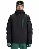 Quiksilver Titano Snow Jacke, Schwarz, Größe L